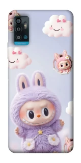 Чехол на ZTE Blade A71 Labubu & clouds фото 1 из 1