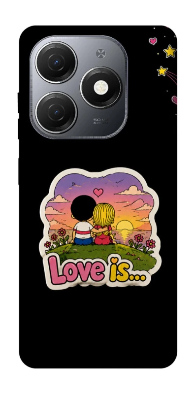 Чохол на TECNO Spark 20 Love is ver.5 фото 1 з 1