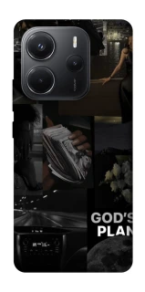 Чехол на Xiaomi Redmi Note 14 4G (Int. version) God's plan фото 1 из 1