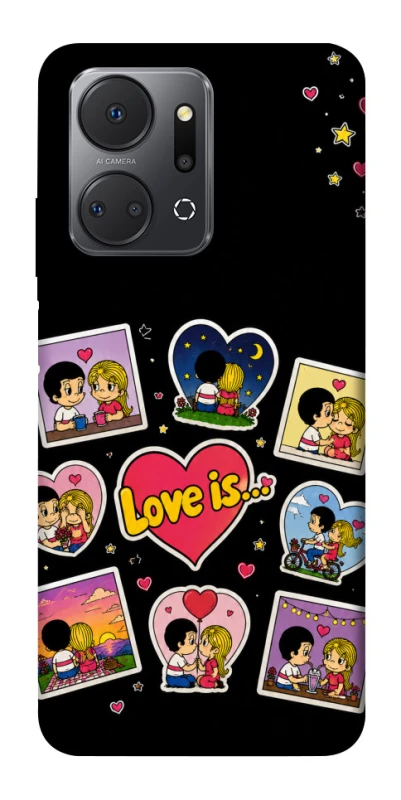 Чохол на Huawei Honor X7a Love is ver.2 фото 1 з 1