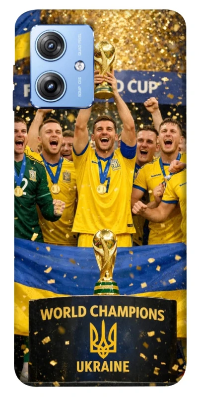 Чехол на Motorola Moto G84 UA-Football ver.5 фото 1 из 1