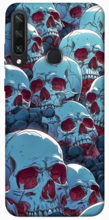 Чохол на Huawei Y6p Skulls v2 фото 1 з 1