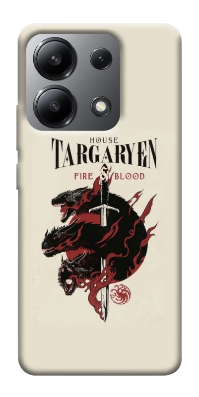 Чехол на Xiaomi Redmi Note 13 4G House of the Dragon ver.4 фото 1 из 1
