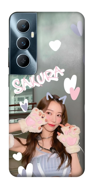 Чохол на Realme C65 4G Sakura - LE SSERAFIM фото 1 з 1