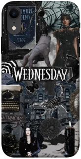 Чехол на Apple iPhone XR (6.1") Wednesday Collage ver.2 фото 1 из 1