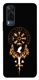 Чохол на Vivo Y53s Vikings World фото 1 з 1