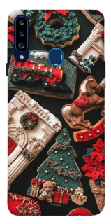 Чехол на Samsung Galaxy A20s Новогодний v20 фото 1 из 1