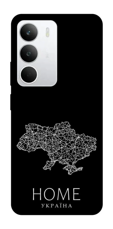 Чохол на Realme C71 Ukraine black map фото 1 з 1