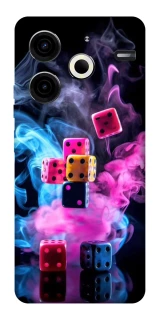 Чехол на TECNO Pova 6 Neo (LI6) Игральные кости фото 1 из 1