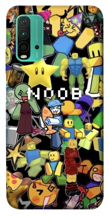 Чехол на Xiaomi Redmi Note 9 4G / Redmi 9 Power Roblox Noob фото 1 из 1
