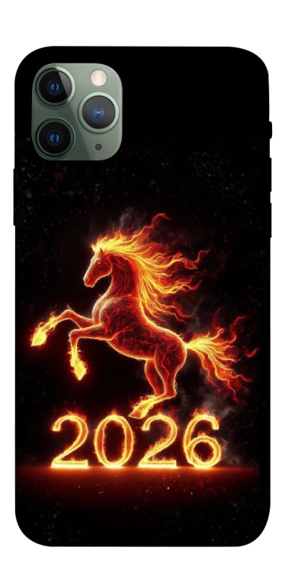 Чохол на Apple iPhone 11 Pro (5.8") Red Fire Horse ver.1 фото 1 з 1