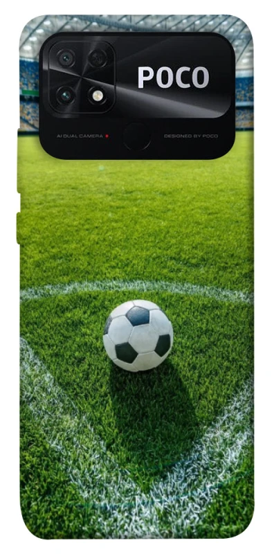 Чохол на Xiaomi Poco C40 Football aesthetic ver.6 фото 1 з 1