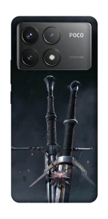 Чохол на Xiaomi Poco F6 Pro Мечі Ведьмака фото 1 з 1