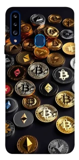 Чехол на Samsung Galaxy A20s Many coins фото 1 из 1