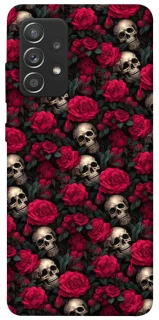 Чехол на Samsung Galaxy A52 4G / A52 5G Черепа и розы фото 1 из 1