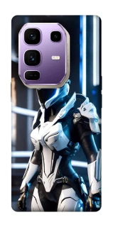 Чехол на Infinix Note 50 Pro+ Cyber space girl ver.6 фото 1 из 1