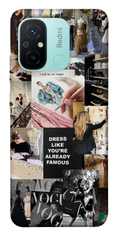 Чохол на Xiaomi Redmi 12C / Poco C55 Fashion collage ver.11 фото 1 з 1