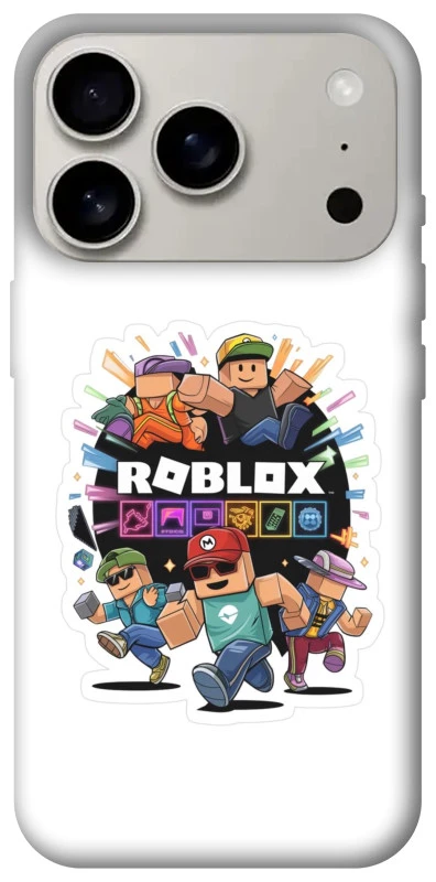 Чехол на Apple iPhone 17 Pro (6.3") Roblox logo ver.3 фото 1 из 1