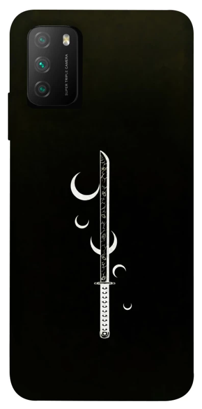 Чехол на Xiaomi Poco M3 Самурай всегда с катаной фото 1 из 1