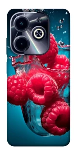 Чохол на Infinix Hot 40i Малинка у воді фото 1 з 1