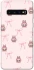 Чохол на Samsung Galaxy S10 Pink bows and Labubus фото 1 з 1