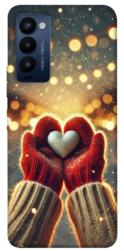 Чехол на TECNO Camon 18 Heart in hand фото 1 из 1