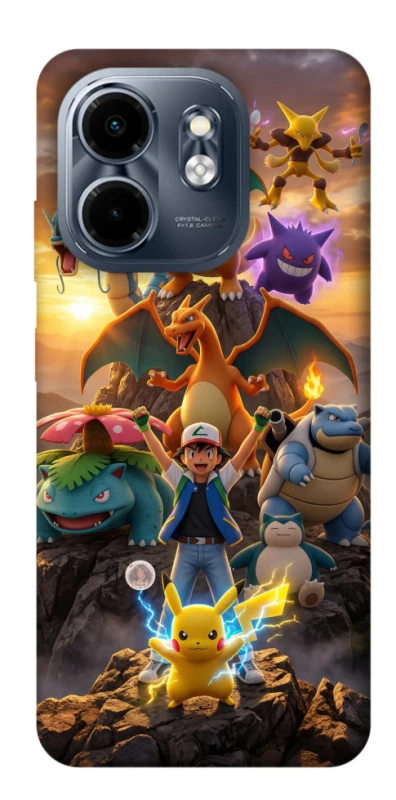 Чохол на Infinix Smart 9 4G / Hot 50i Pokemon фото 1 з 1
