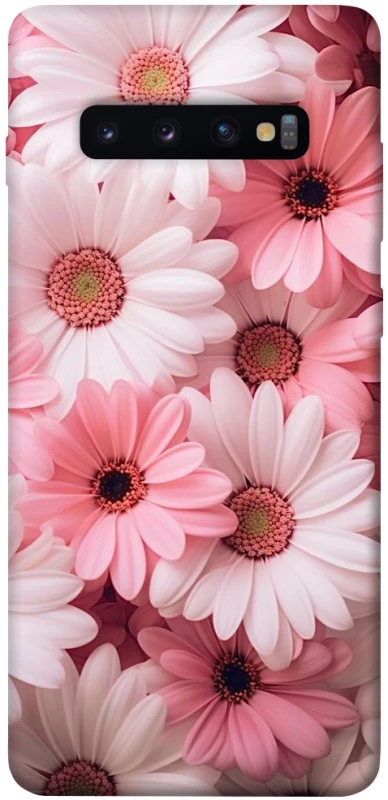 Чехол на Samsung Galaxy S10+ Розовые цветы v2 фото 1 из 1