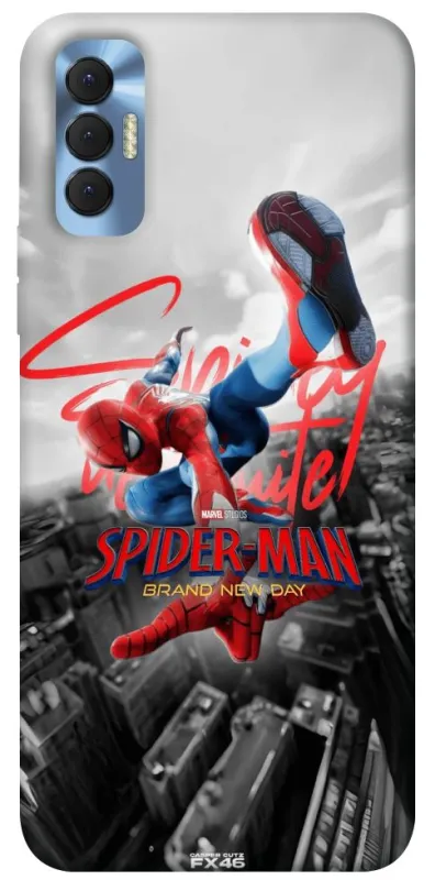 Чехол на TECNO Spark 8P Spider Man ver.1 фото 1 из 1
