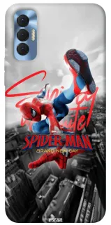 Чехол на TECNO Spark 8P Spider Man ver.1 фото 1 из 1