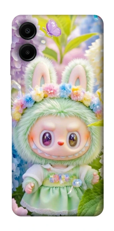 Чохол на Samsung Galaxy A07 Labubu & Flowers ver.2 фото 1 з 1
