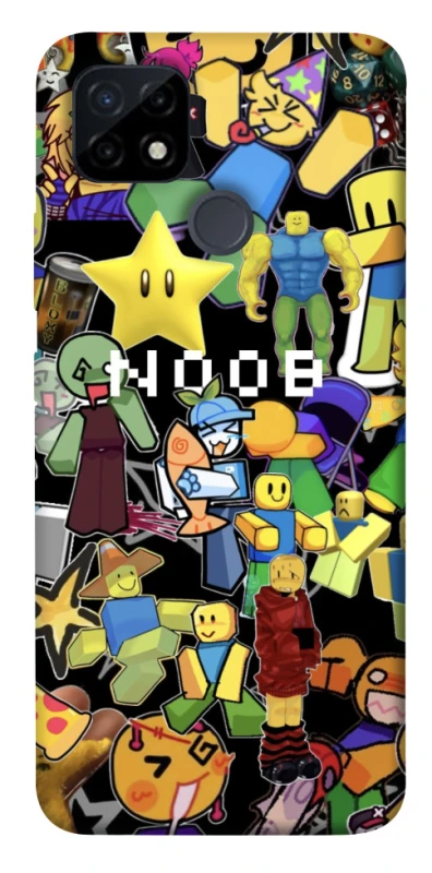 Чехол на Realme C21Y Roblox Noob фото 1 из 1