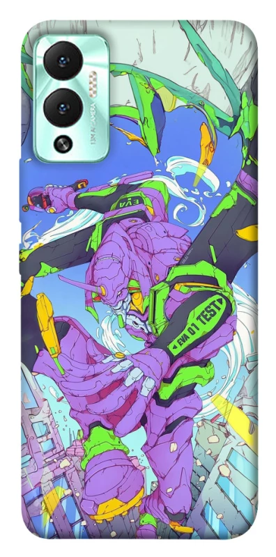 Чехол на Infinix Hot 12 Play Евангелион v2 фото 1 из 1