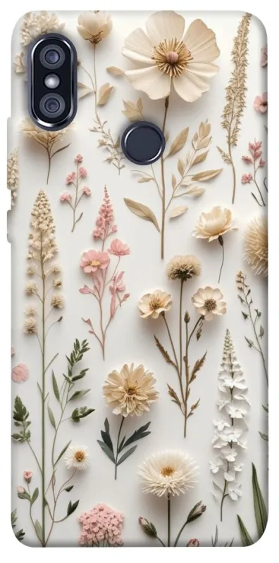 Чехол на Xiaomi Redmi Note 5 Pro / Note 5 (AI Dual Camera) Floral design ver.1 фото 1 из 1