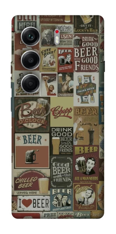 Чохол на Tecno Camon 40 Retro collage ver.1 фото 1 з 1