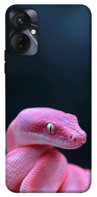 Чохол на TECNO Spark 9 Pro (KH7n) Рожева змія фото 1 з 1