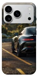 Чехол на Apple iPhone 18 Pro Max Car in the mountains фото 1 из 2