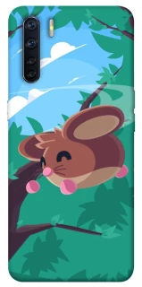 Чехол на Oppo A91 Adopt Me Forest Mouse Jump фото 1 из 1