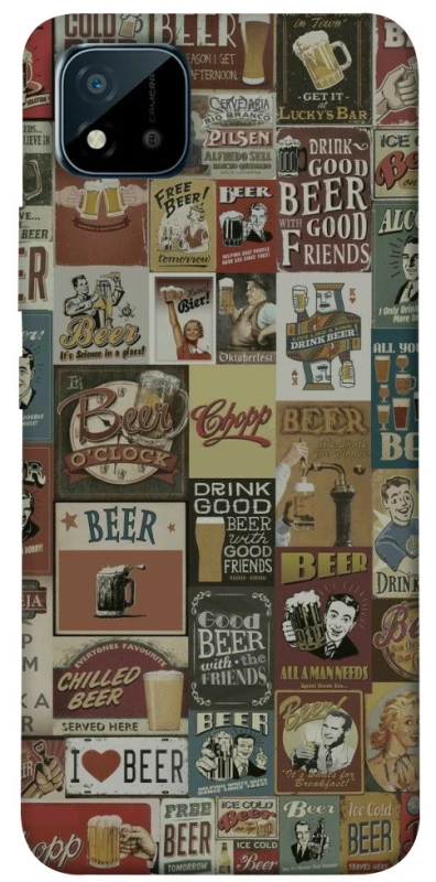 Чохол на Realme C20 Retro collage ver.1 фото 1 з 1