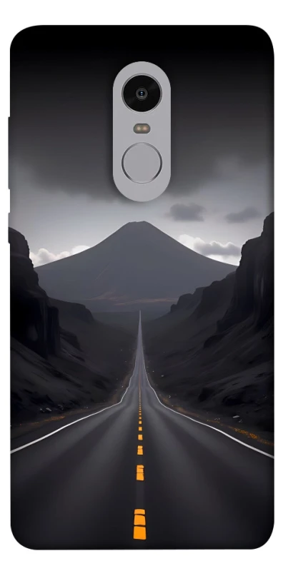 Чохол на Xiaomi Redmi Note 4X / Note 4 (Snapdragon) Black mountains фото 1 з 1