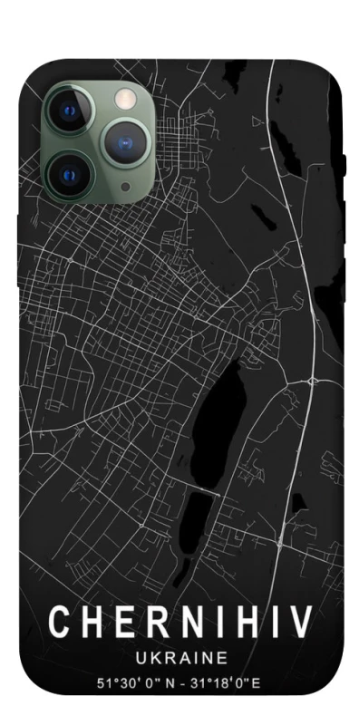 Чехол на Apple iPhone 11 Pro (5.8") Chernihiv map фото 1 из 1