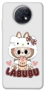 Чохол на Xiaomi Redmi Note 9 5G / Note 9T Hello Kitty Labubu фото 1 з 1