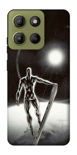 Чохол на Motorola Moto G15 4G Срібний серфер фото 1 з 1