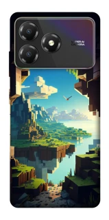 Чохол на ZTE Blade A36 Minecraft sunrise фото 1 з 1