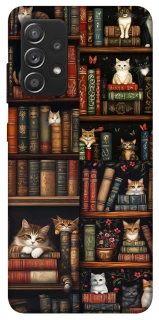 Чохол на Samsung Galaxy A52 4G / A52 5G Cats & Books фото 1 з 1