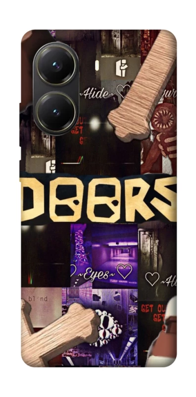 Чохол на Xiaomi Poco X6 Pro Roblox doors dark mode фото 1 з 1