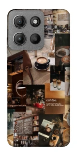 Чехол на Motorola Moto G15 Power Coffee collage ver.2 фото 1 из 1