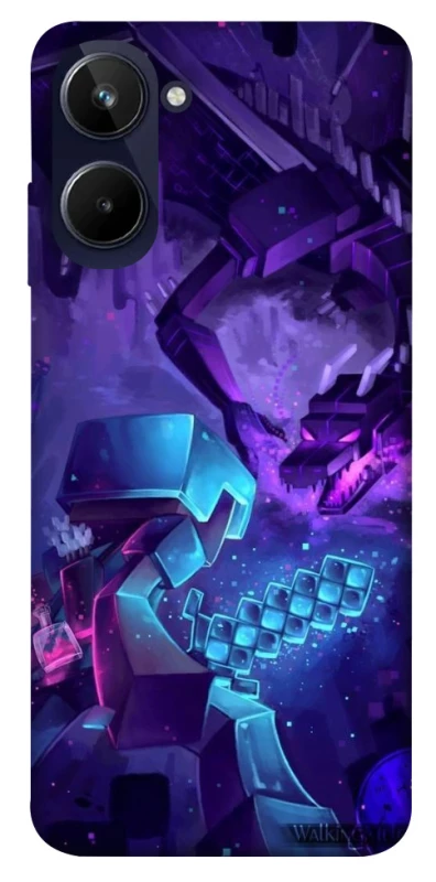 Чехол на Realme 10 4G Minecraft dragon фото 1 из 1