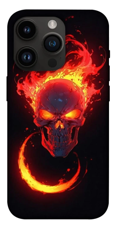 Чехол на Apple iPhone 14 Pro (6.1") Blood Skull фото 1 из 1