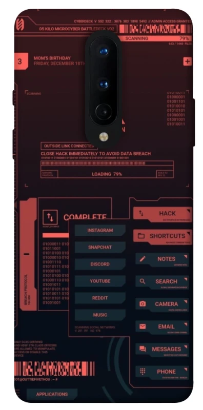 Чехол на OnePlus 8 Attention фото 1 из 1